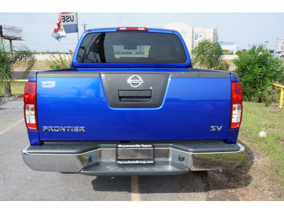 nissan frontier 2012 blue sv v6 gasoline 6 cylinders 2 wheel drive automatic 78523
