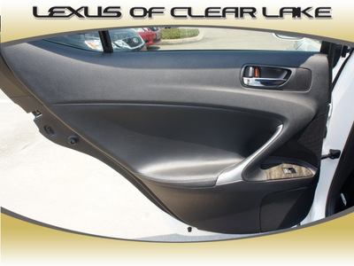 lexus is 250 2011 white sedan gasoline 6 cylinders rear wheel drive automatic 77546