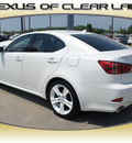 lexus is 250 2011 white sedan gasoline 6 cylinders rear wheel drive automatic 77546