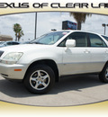 lexus rx 300 2003 white suv gasoline 6 cylinders front wheel drive automatic 77546