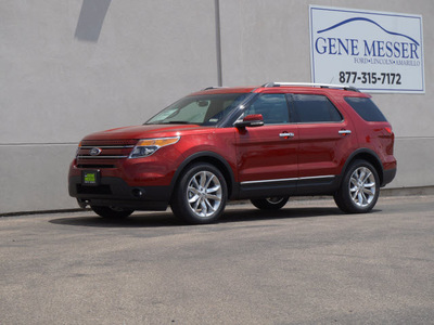 ford explorer 2014 red suv limited flex fuel 6 cylinders 2 wheel drive automatic 79407