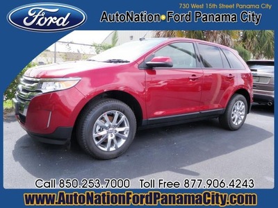 ford edge 2013 red sel gasoline 6 cylinders front wheel drive automatic 32401