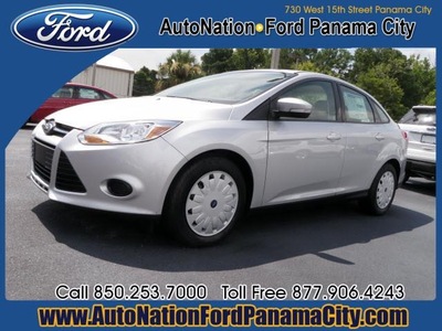 ford focus 2013 silver sedan se flex fuel 4 cylinders front wheel drive automatic 32401