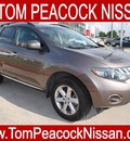 nissan murano 2009 lt  brown suv sl gasoline 6 cylinders all whee drive cont  variable trans  77090