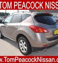 nissan murano 2009 lt  brown suv sl gasoline 6 cylinders all whee drive cont  variable trans  77090