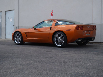 chevrolet corvette 2007 orange coupe gasoline 8 cylinders rear wheel drive automatic 79407