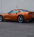 chevrolet corvette 2007 orange coupe gasoline 8 cylinders rear wheel drive automatic 79407