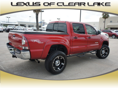 toyota tacoma 2010 red v6 6 cylinders automatic 77546