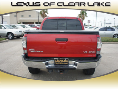 toyota tacoma 2010 red v6 6 cylinders automatic 77546