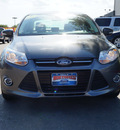 ford focus 2012 gray sedan sel flex fuel 4 cylinders front wheel drive shiftable automatic 75070