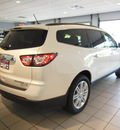 chevrolet traverse 2013 white lt gasoline 6 cylinders all whee drive automatic 55391