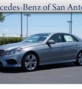 mercedes benz e class 2014 gray sedan e350 sport gasoline 6 cylinders rear wheel drive automatic 78216