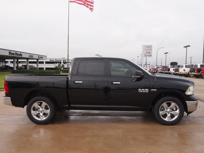 ram 1500 2013 black pickup truck lone star gasoline 8 cylinders 2 wheel drive automatic 76011