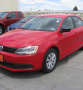 volkswagen jetta 2013 red sedan gasoline 4 cylinders front wheel drive standard 79936