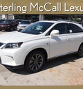 lexus rx 350 2013 white suv gasoline 6 cylinders all whee drive automatic 77074
