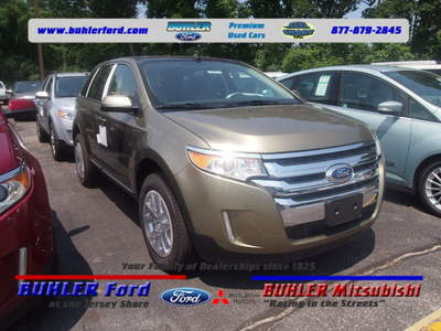 ford edge 2013 gold sel gasoline 6 cylinders all whee drive automatic 07724
