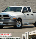 dodge ram 1500 2009 white pickup truck gasoline 8 cylinders 2 wheel drive automatic 62034