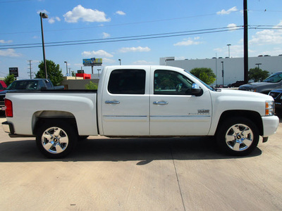 chevrolet silverado 1500 2011 white texas edition flex fuel 8 cylinders 2 wheel drive automatic 78232