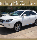 lexus rx 350 2013 white suv gasoline 6 cylinders front wheel drive automatic 77074