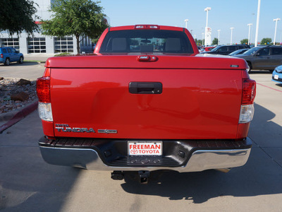 toyota tundra 2011 red grade gasoline 8 cylinders 2 wheel drive automatic 76053