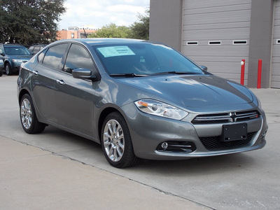 dodge dart 2013 gray sedan limited gasoline 4 cylinders front wheel drive shiftable automatic 77099
