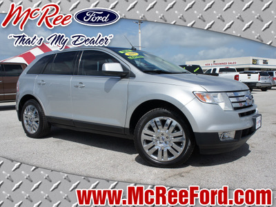 ford edge 2010 silver suv limited gasoline 6 cylinders front wheel drive automatic 77539