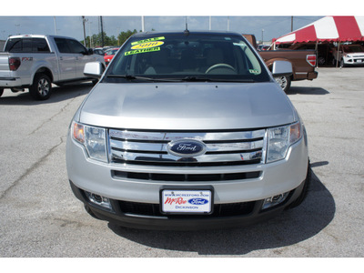 ford edge 2010 silver suv limited gasoline 6 cylinders front wheel drive automatic 77539