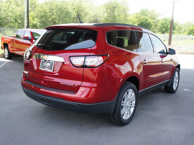 chevrolet traverse 2013 red lt gasoline 6 cylinders front wheel drive automatic 76051
