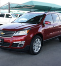 chevrolet traverse 2013 red lt gasoline 6 cylinders front wheel drive automatic 76051