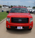 ford f 150 2012 red stx flex fuel 8 cylinders 2 wheel drive automatic 76108