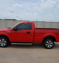 ford f 150 2012 red stx flex fuel 8 cylinders 2 wheel drive automatic 76108