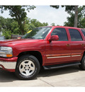 chevrolet tahoe 2004 dk  red suv flex fuel 8 cylinders rear wheel drive automatic 77515
