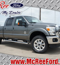 ford f 250 super duty 2013 gray lariat biodiesel 8 cylinders 4 wheel drive automatic 77539