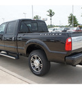 ford f 250 super duty 2013 brown platinum biodiesel 8 cylinders 4 wheel drive automatic 77539