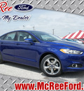 ford fusion 2013 blue sedan se gasoline 4 cylinders front wheel drive automatic 77539