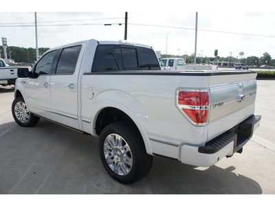 ford f 150 2012 silver platinum gasoline 6 cylinders 4 wheel drive automatic 77539