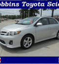 toyota corolla 2012 silver sedan s gasoline 4 cylinders front wheel drive automatic 75503