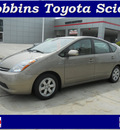 toyota prius 2008 tan hatchback hybrid 4 cylinders front wheel drive automatic 75503