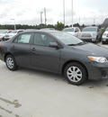 toyota corolla 2013 gray sedan l gasoline 4 cylinders front wheel drive automatic 75569