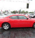 dodge charger 2008 red sedan gasoline 6 cylinders rear wheel drive automatic 60443