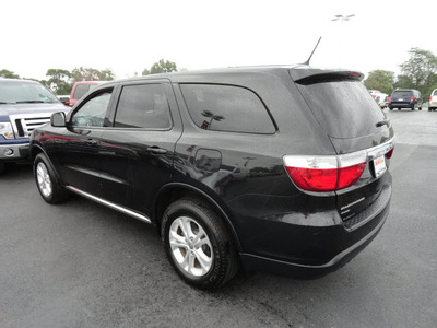 dodge durango 2012 black suv express gasoline 6 cylinders all whee drive automatic 60443