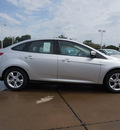 ford focus 2014 silver sedan se flex fuel 4 cylinders front wheel drive automatic 75062