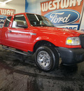 ford ranger 2006 red xlt 6 cylinders rear wheel drive automatic 75062