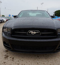 ford mustang 2014 black coupe v6 premium gasoline 6 cylinders rear wheel drive automatic 75062