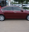 lexus es 350 2007 dk  red sedan gasoline 6 cylinders front wheel drive automatic 76053