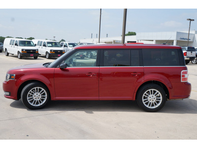ford flex 2013 red sel gasoline 6 cylinders front wheel drive automatic with overdrive 78130