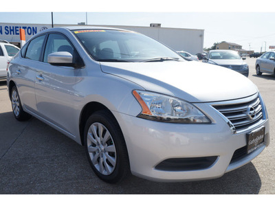nissan sentra 2013 silver sedan sv 4 cylinders front wheel drive automatic 76502