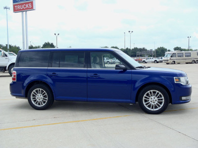 ford flex 2013 blue sel gasoline 6 cylinders front wheel drive automatic 62708