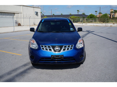nissan rogue 2011 blue s gasoline 4 cylinders front wheel drive automatic 78552