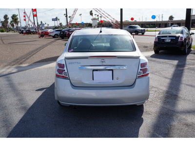 nissan sentra 2012 silver sedan 2 0 gasoline 4 cylinders front wheel drive automatic 78552